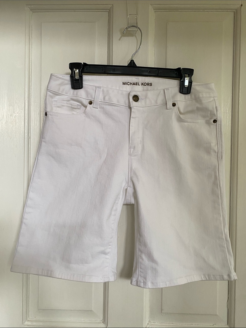 Michael Kors White Women's Bermuda Shorts Size 8